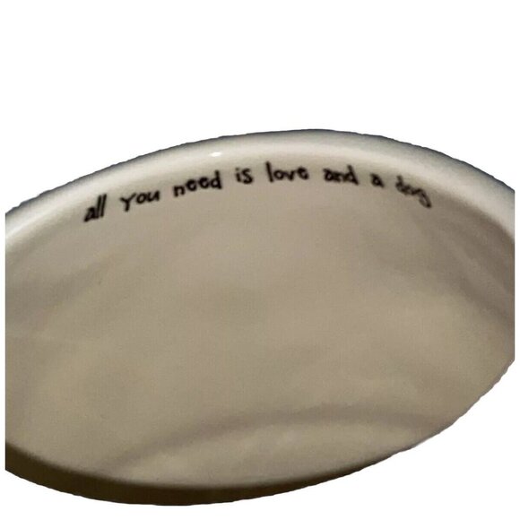 NATURAL LIFE "all you need is love and a dog" Dog Mug Coffee tea coco - Picture 5 of 6
